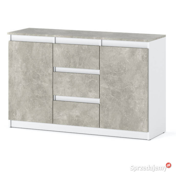 Komoda Wysoka Z 3 Szufladami 120 Szafka warmińsko-mazurskie Elbląg