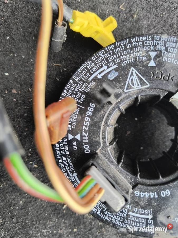 Taśma kierownicy zwijak airbag poduszki Porsche Pozostałe Kakonin