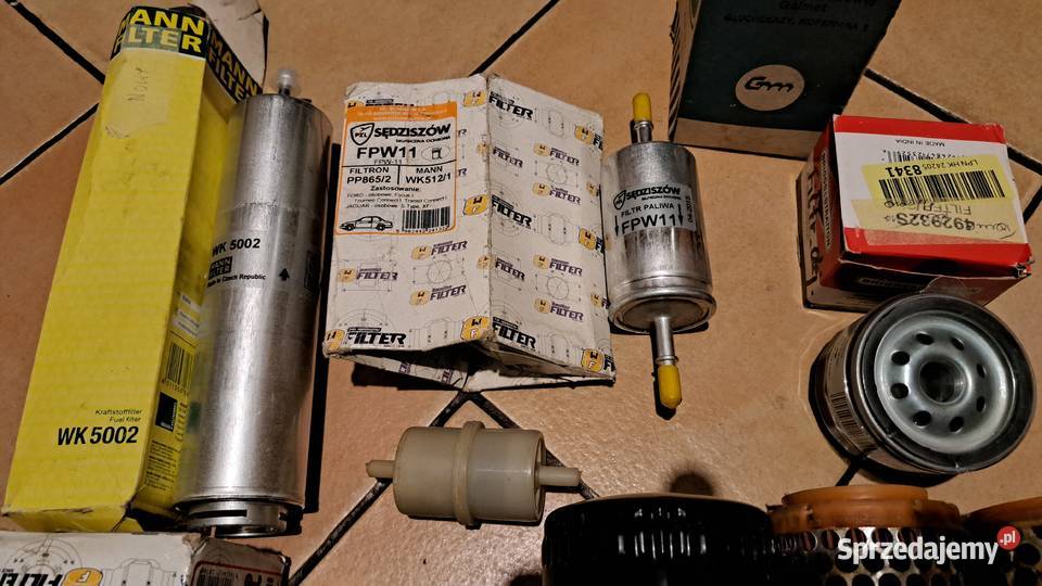 Filtry kabinowe powietrza paliwowe olejowe Leszno sprzedam
