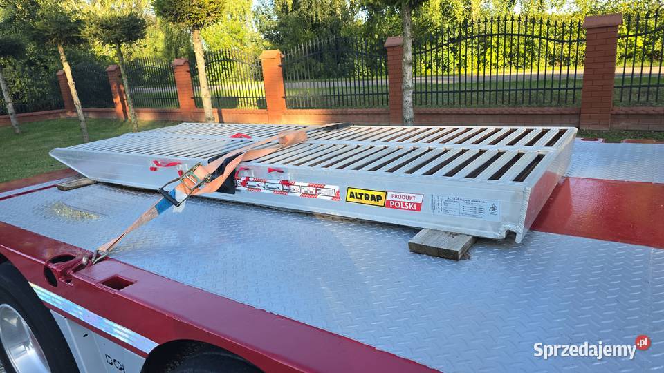 DOLL 3osie skretne niskopodwozie laweta naczepa Doll Galomin