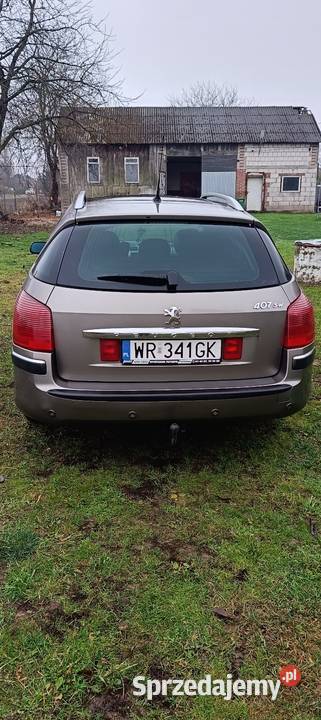 Peugeot 407 20 HDi 2000cm3 lubelskie Niezabitów-Kolonia
