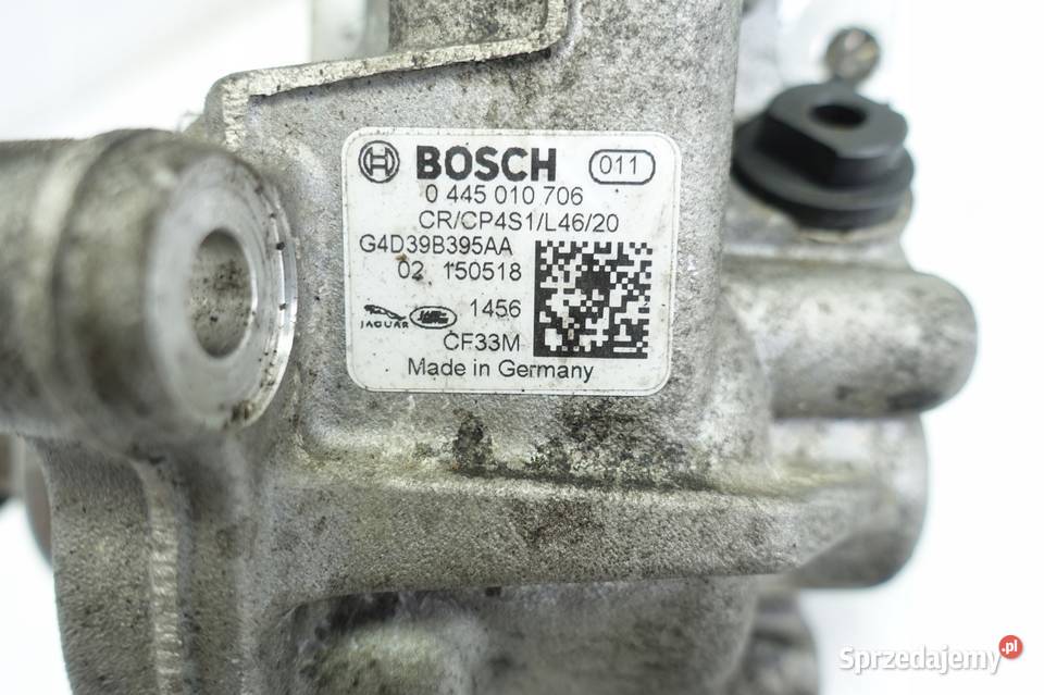 Jaguar XE 20 D POMPA WTRYSKOWA PALIWA 0445010706