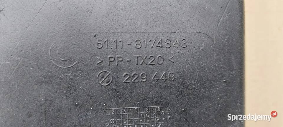 WLOTY NA HAMULCE LR BMW 5 E39 8174843 8174844 wielkopolskie Międzychód
