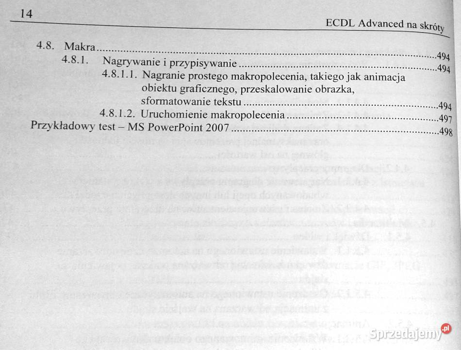 ECDL Advanced na skróty Sylabus 1 Alicja lubelskie Chełm