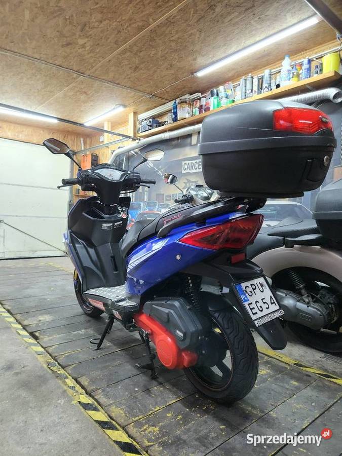 SKUTER 125 JUNAK 611 NOWE OPONY KASK SPRAWNY KAT pas napędowy Kosakowo