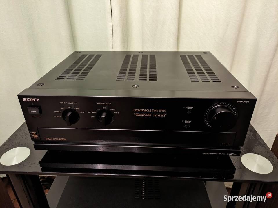 Wzmacniacz Sony 670 es nowy świętokrzyskie Wąchock