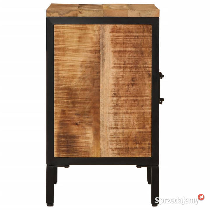 Szafka nocna 40x30x525 surowe drewno mango Warszawa