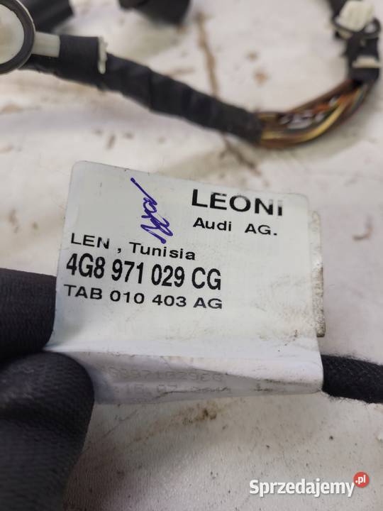 WIĄZKA DRZWI LEWY PRZÓD AUDI A7 4G 4G8971029CG osobowe Przystajń sprzedam