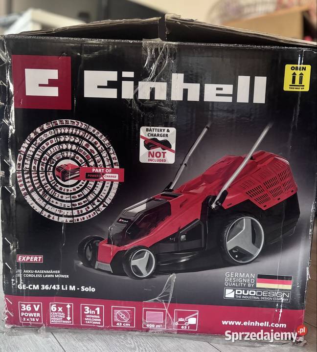 kosiarka akumulatorowa Einhell GE 3643 Li MSolo