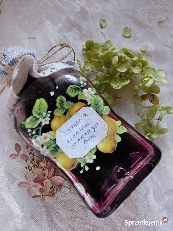 Rubinowa Kropla Zdrowia Syrop z Owoców Czarnego