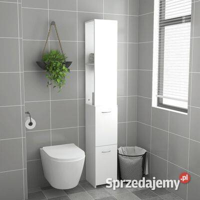 Szafka łazienkowa biała 25x265x170 materiał Łazienkowe Warszawa