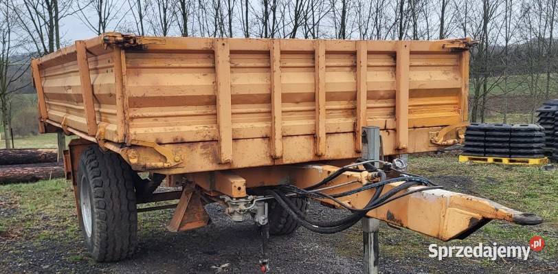 Przyczepa jednoosiowa zarejestrowana 4 tony Pokój