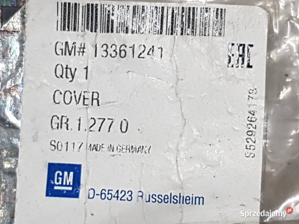 OPEL ADAM ZAFIRA C KRATKA ZDERZAKA OSLONA Turek