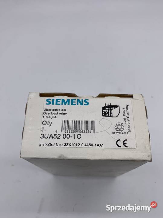 Siemens 3UA52 001C Rozłacznik termiczny Warszawa