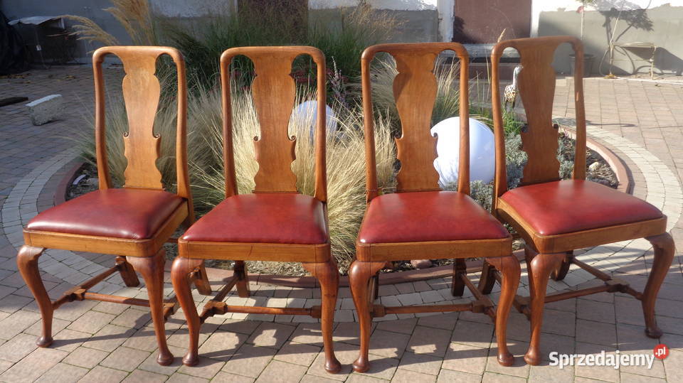 Komplet stylowe krzesła - 4 sztuki