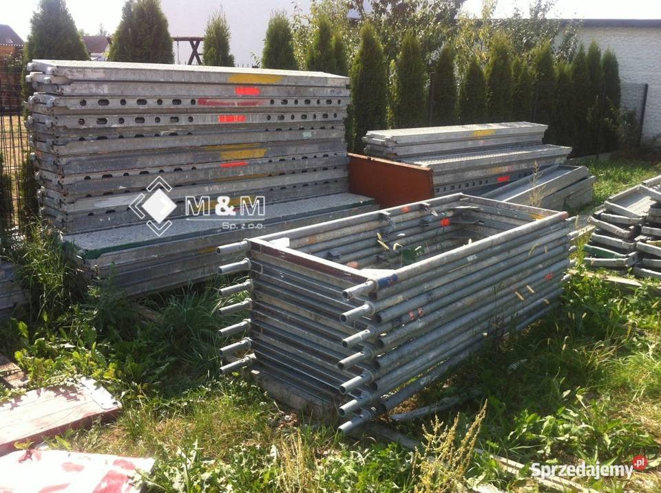 Rusztowanie 4266m2 używane szczytowe 771x62 m Rusztowania Stare Siołkowice