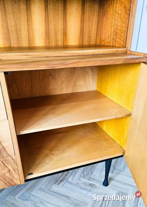 Witryna z PRL art deco vintage Warszawa