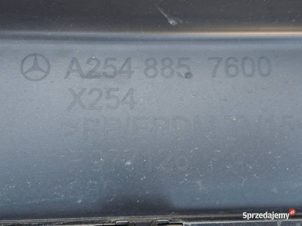 MERCEDES GLC X254 W254 ZDERZAK TYŁ TYLNY PDC Bieleń