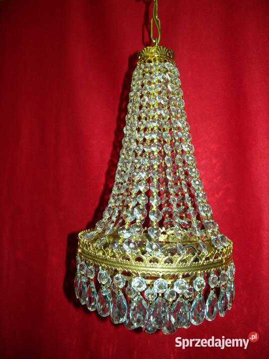 Żyrandol kryształowy Maria Theresa gruszka Katowice
