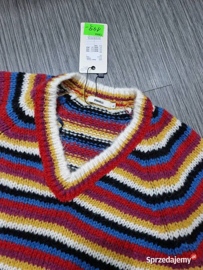 Kolorowy sweter Dranella kolorowy Swetry i golfy zachodniopomorskie Nowogard