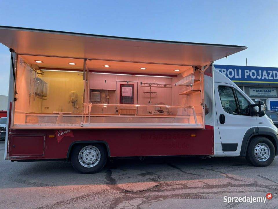 Fiat Ducato Autosklep Węd Gastronomiczny Food elektryczne szyby Syców