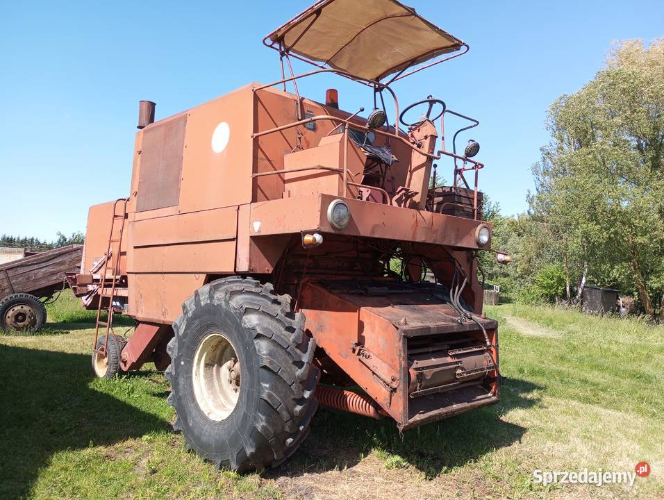 Kombajn bizon z056 super lubelskie Hańsk Pierwszy