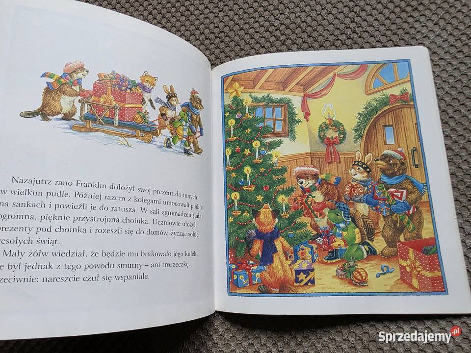 Franklin i prezent świąteczny Kraków