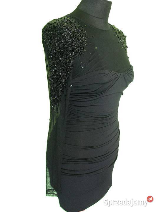 Sukienka mała czarna 34 XS biust 80 Ashley Spódnice i sukienki mazowieckie Siedlce