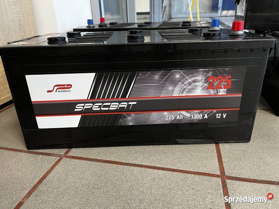 Akumulator SPECBAT 225Ah 1300A EN LEWY PLUS Lubin sprzedam