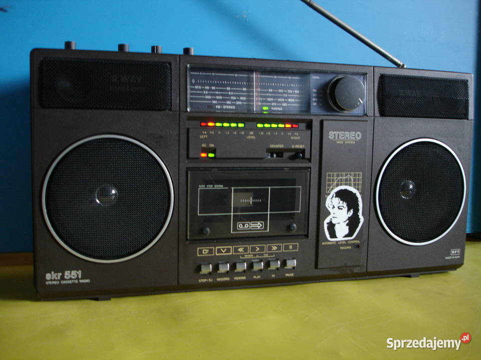 Radiomagnetofon RFT SKR 551 DDR lubuskie Zielona Góra