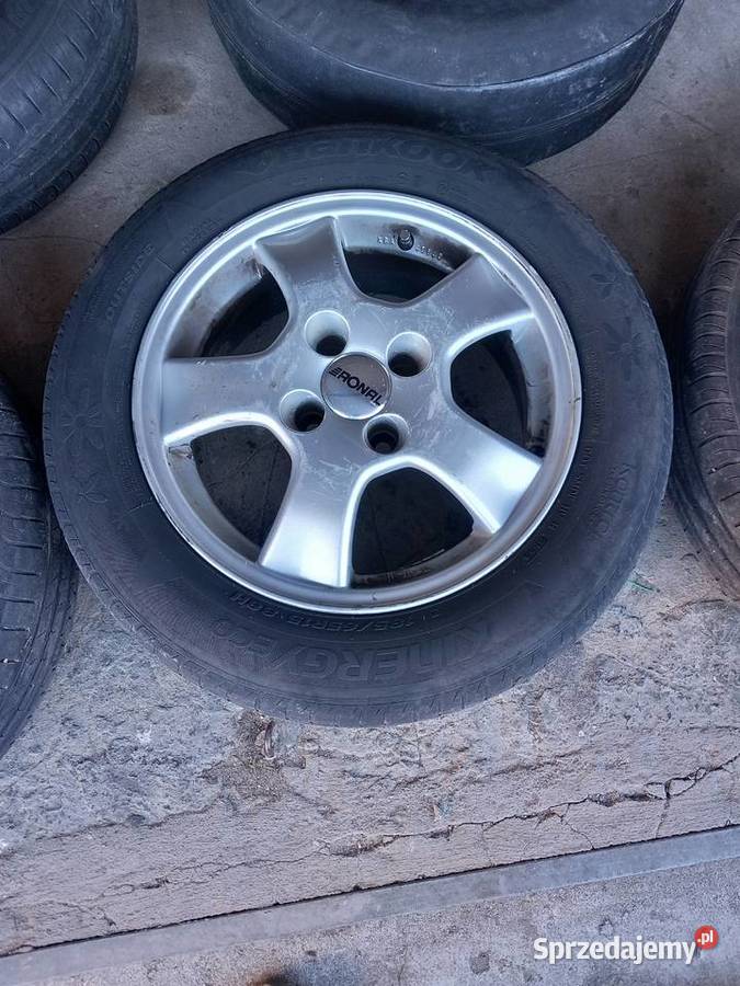 Felgi Aluminiowe RONAL R15 4x100 KBA 45840 Opel zachodniopomorskie Świdwin sprzedam
