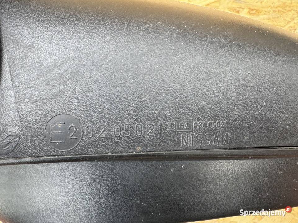 Lusterko zewnętrzne lewe LH Nissan note I 1 e11 Sieraków