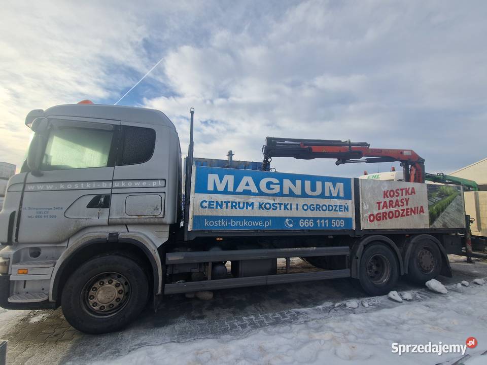 Scania 420 HDS Palfinger 16502 oś skrętna 6x2 Motoryzacja Kielce
