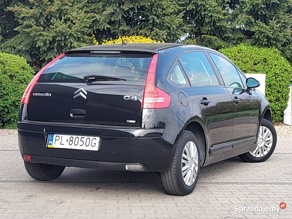 CITROEN C4 16 BENZYNA isofix Motoryzacja