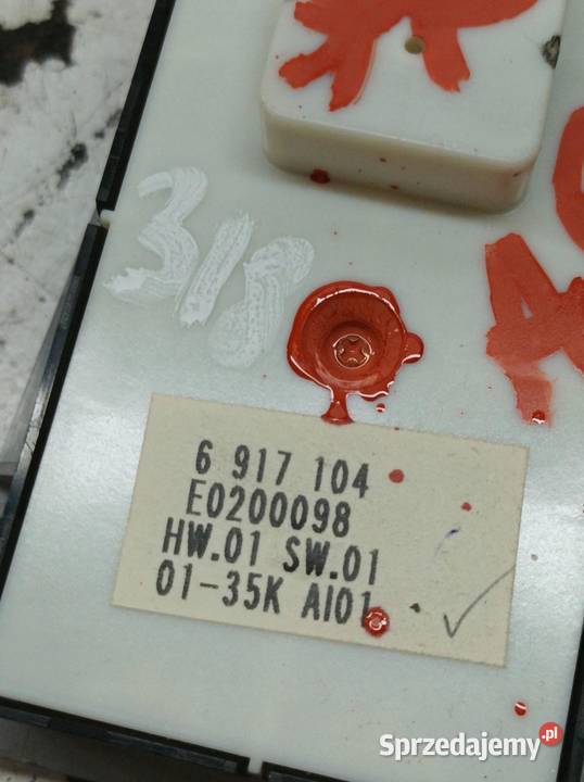 PRZEŁĄCZNIK SZYB PRZÓD KPL 6917104 Bmw Seria 7