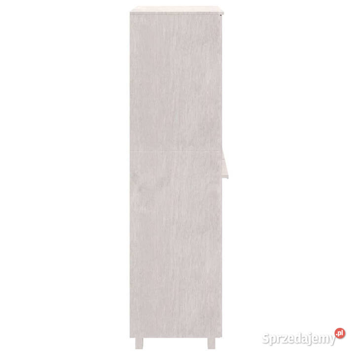 Szafa HAMAR biała 89x50x180 lite drewno sosnowe Warszawa