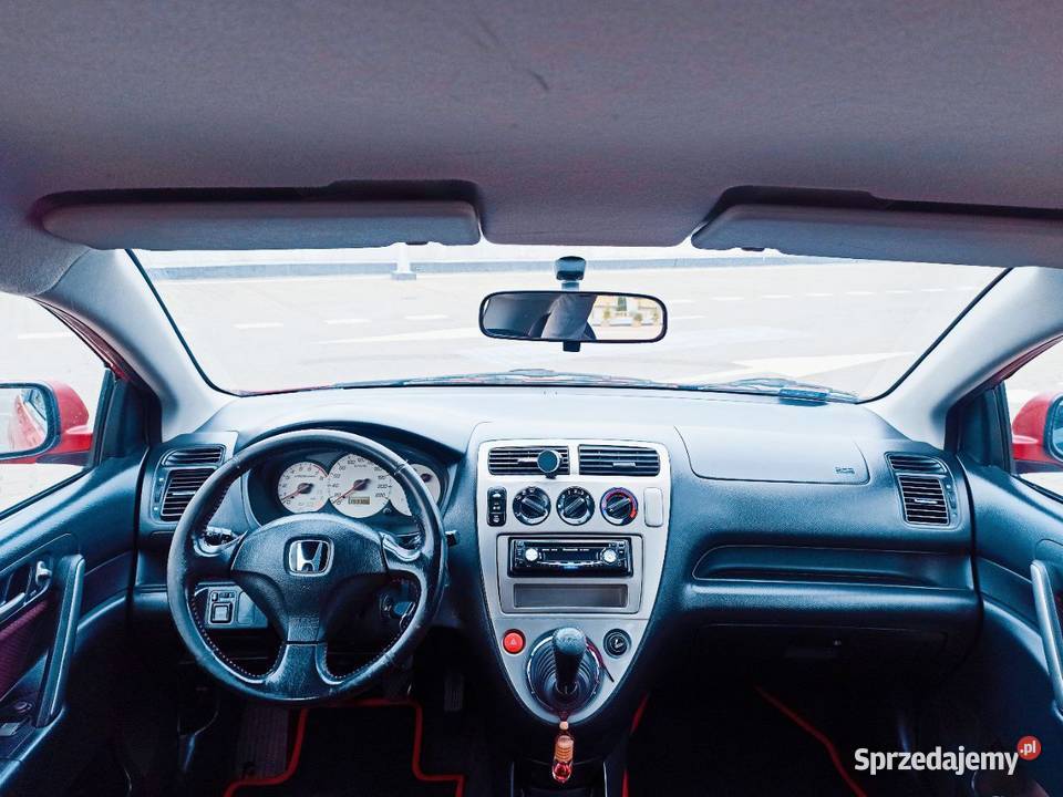 Honda Civic VII sport Hatchback 14 66kW Zadbany Rok produkcji 2004 Białystok sprzedam