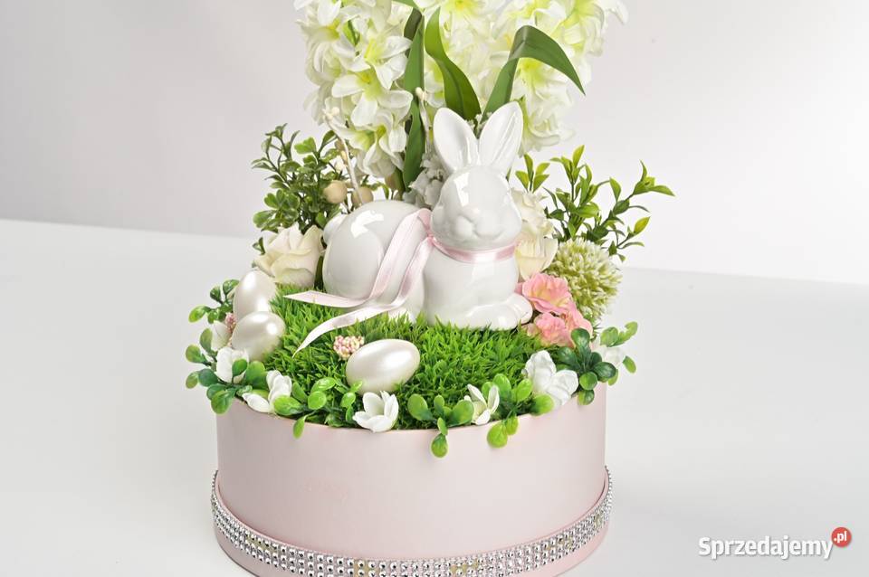 Stroik wielkanocny wielokolorowy Łęgowo