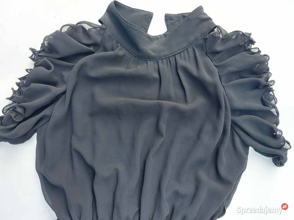 Sukienka czarna długa S czarny Gniezno