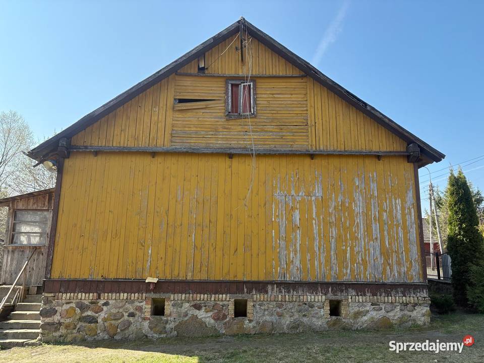 Sprzedam dom drewniany do rozbiórki Sprzedaż podlaskie