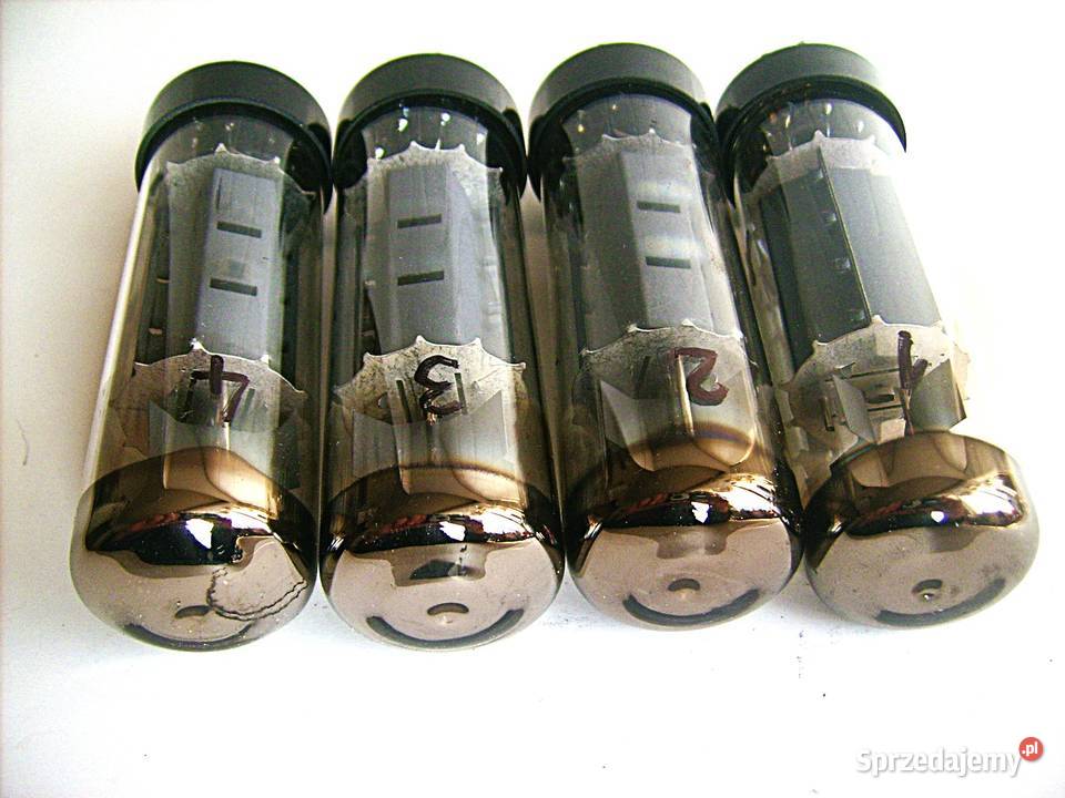 EL34 RFT KWARTET z lat 1960ych SHORT BASE Porąbka