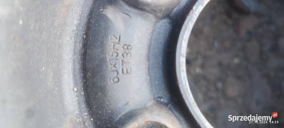 Felgi stalowe VW 5x100 ET38 15 6J15H2 Krosno