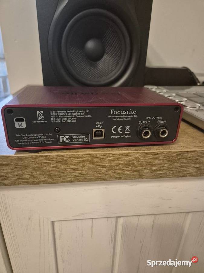 Interfejs Focusrote Scarlet 22 2 gen Wyszków