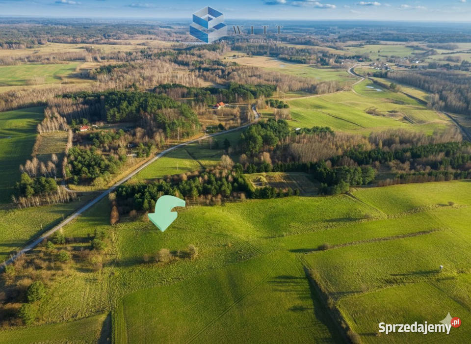 sprzedaży gruntu 1808m2 Szałstry budowlana Sprzedaż