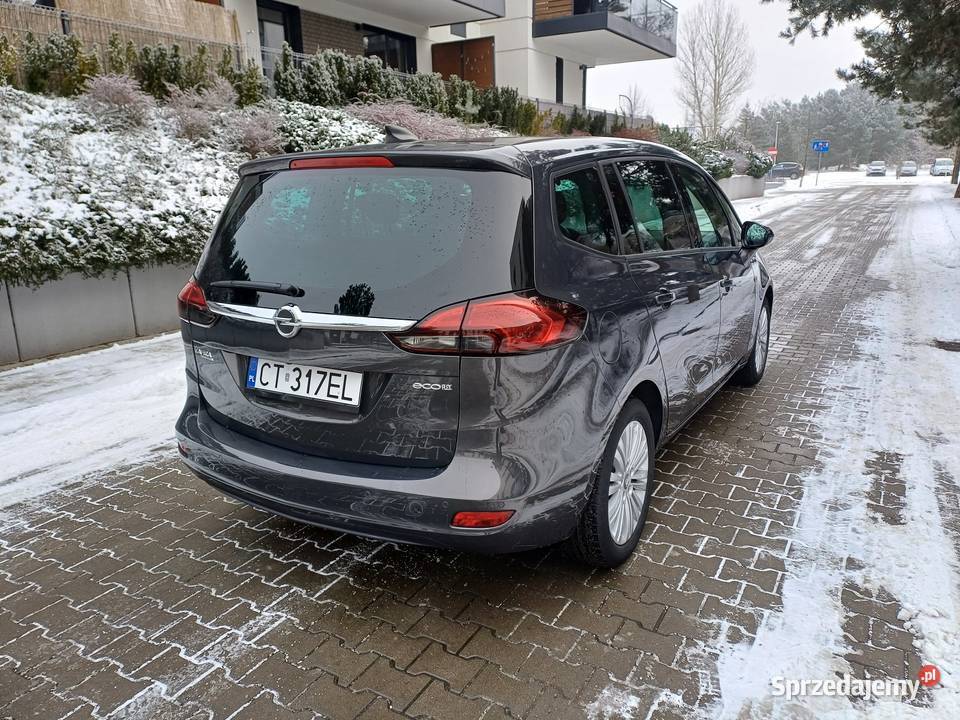 Opel Zafira 14 Turbo 140 7OSOBOWA Navi Kamera Toruń