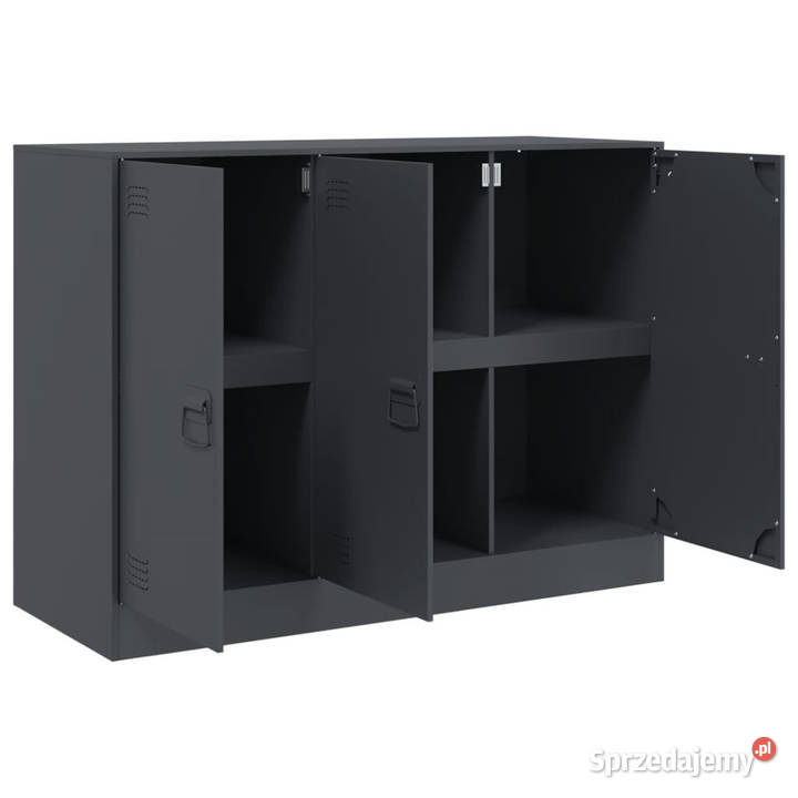 Szafka antracytowa 99x39x73 stal WM841723 Warszawa sprzedam