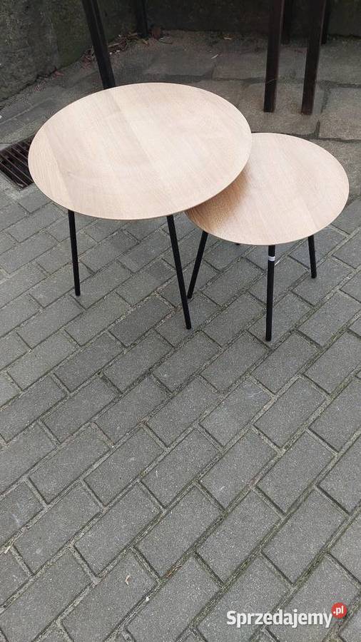 Zestaw stolików kawowych Pam outlet Poznań sprzedam