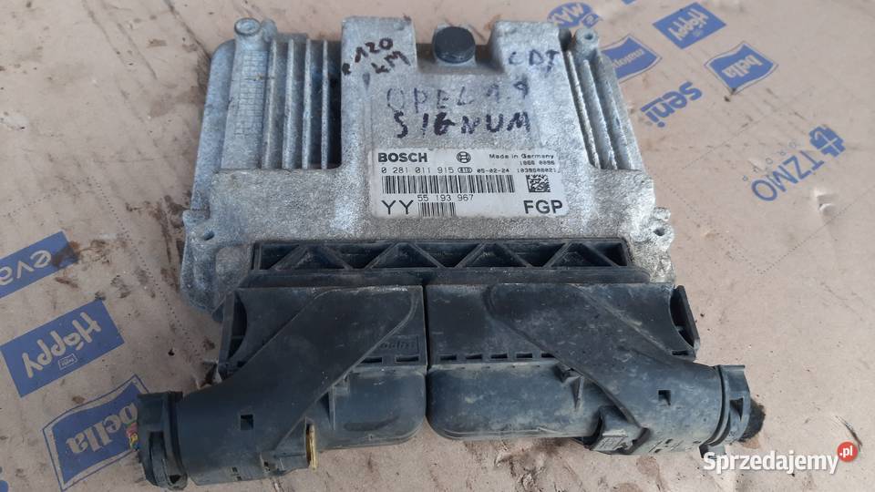 komputer sterownik silnika vectra c signum 19 Układ elektryczny