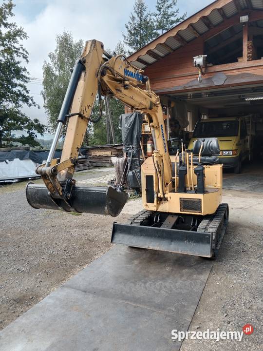 minikoparka komatsu 18l lamane ramie Koparki Żywiec