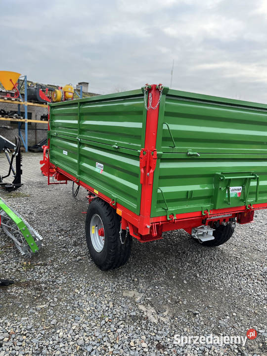 Przyczepa jedno dwuosiowa rolnicza 35T Gomar małopolskie Limanowa sprzedam